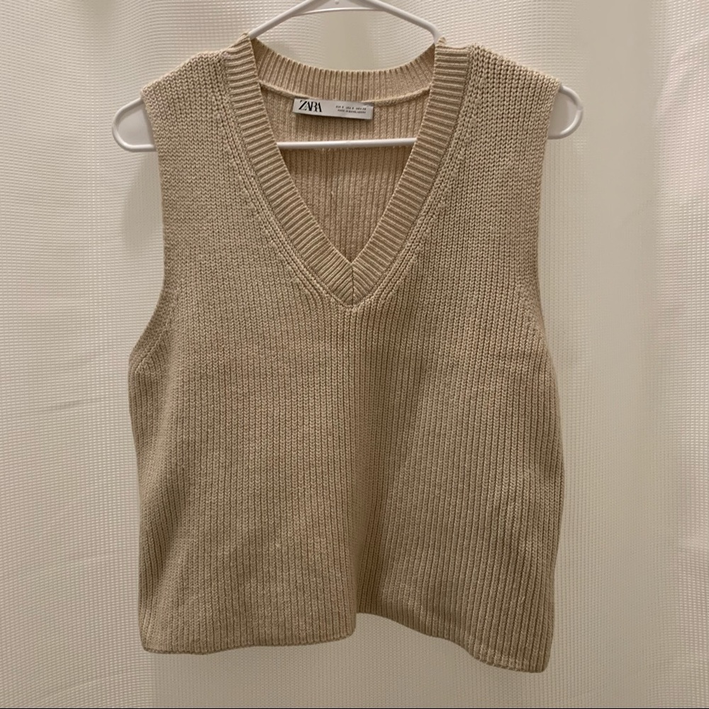 Zara Knit Sweater Vest
